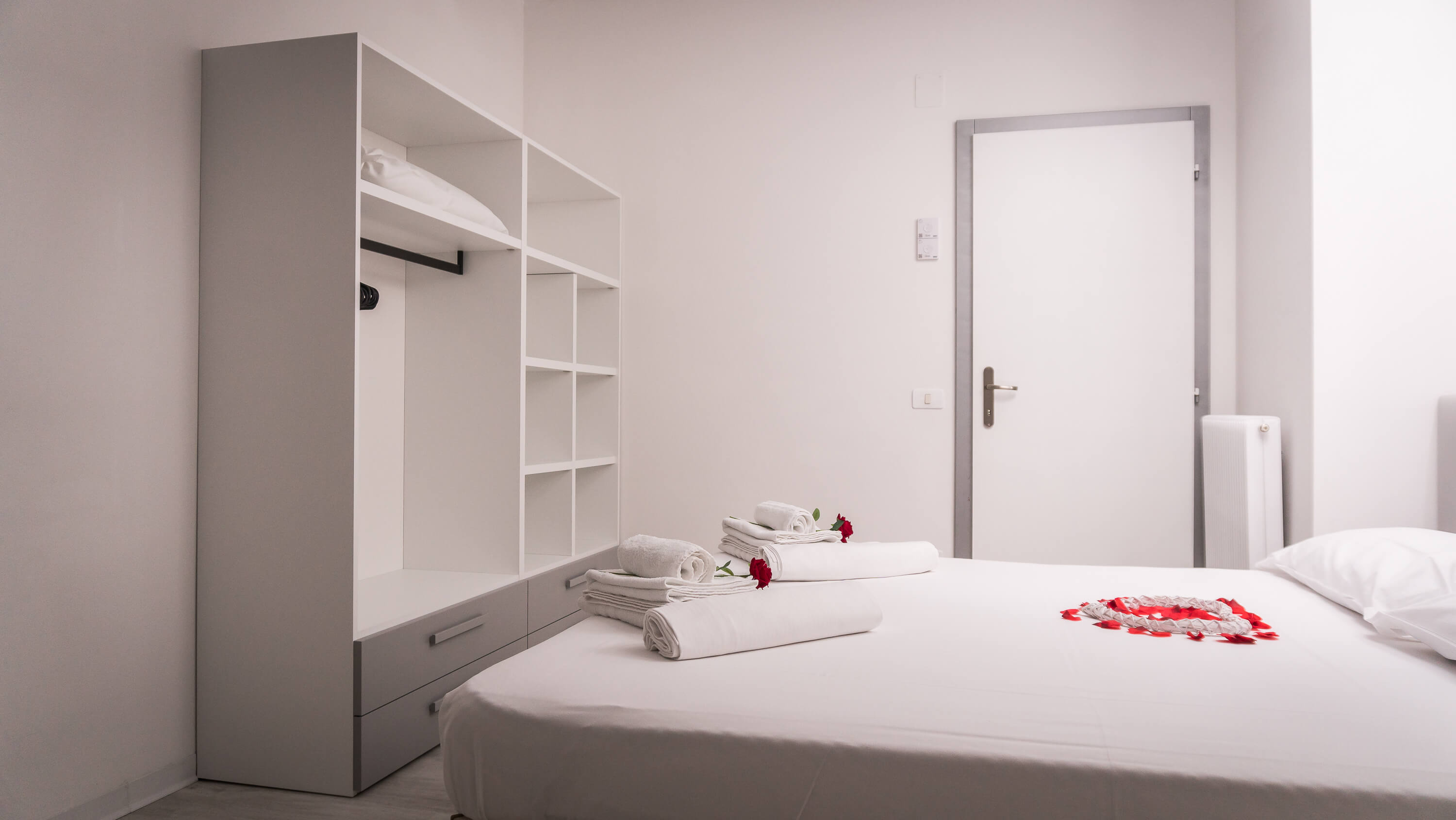 Vista della camera da letto